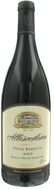 Tinta Barocca Allesverloren - 2018 - Coastal Region, Südafrika
