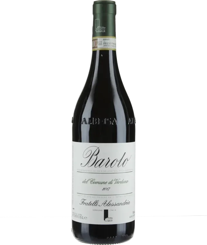 Barolo del Comune di Verduno Fratelli Alessandria - 2017 - Piemont, Italien