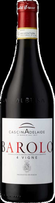 Barolo 4 Vigne DOCG Cascina Adelaide - 2020 - Piemont, Italien