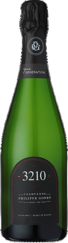 Champagne Extra-Brut Blanc de Blancs 3210 AOC Philippe Gonet - Champagne, Frankreich