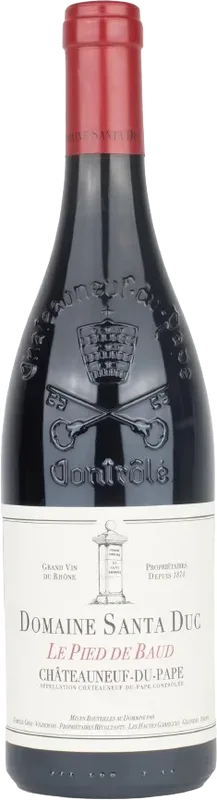 Châteauneuf-du-Pape Le Pied de Baud AOC Domaine Santa Duc - 2021 - Côtes du Rhône, Frankreich