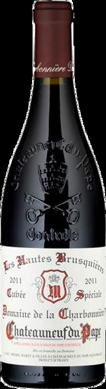 Châteauneuf-du-Pape Cuvée Hautes Brusquières AC Domaine de la Charbonnière - 2022 - Côtes du Rhône, Frankreich