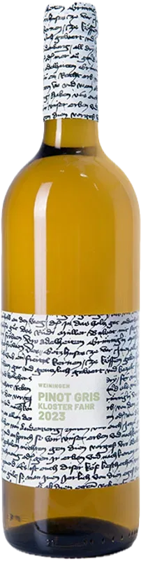 Kloster Fahr Pinot Gris AOC Kloster Einsiedeln - 2024 - Zürich, Schweiz