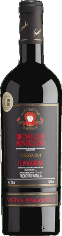 Brunello di Montalcino Riserva Vigna Paganelli DOCG Tenuta il Poggione - 2019 - Toskana, Italien