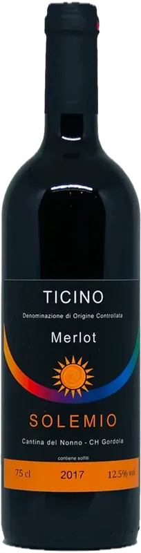 Solemio TI DOC Merlot Cantina del Nonno - 2017 - Tessin, Schweiz