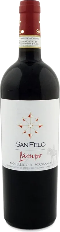 Morellino di Scansano DOCG Lampo San Felo - 2022 - Toskana, Italien