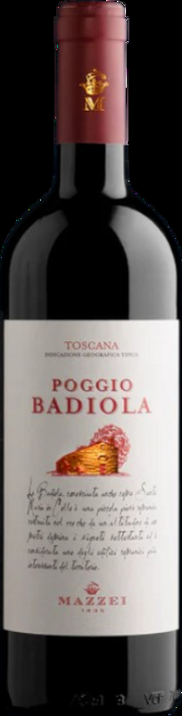 Poggio alla Badiola IGT Rosso Toscana Mazzei Marchesi Mazzei - 2022 - Toskana, Italien