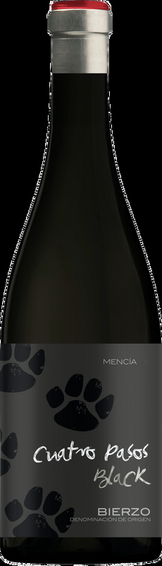Cuatro Pasos Black Bierzo DO Martín Códax - 2021 - Duero-Tal (Castilla y Leon), Spanien