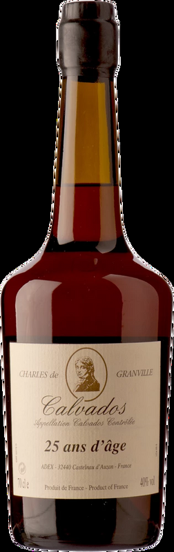 Calvados 25 ans Charles de Granville - Frankreich