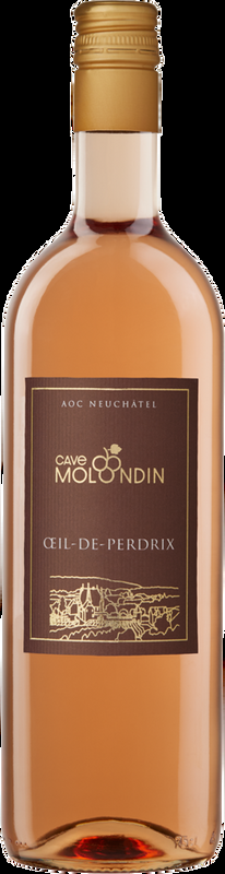 Oeil-de-Perdrix Neuchâtel AOC Cave Molondin - 2023 - Neuenburg, Schweiz