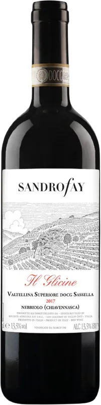 IL GLICINE Valtellina Superiore Sassella DOCG Sandro Fay - 2021 - Lombardei, Italien