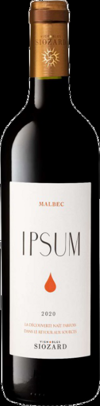 Ipsum Malbec AOC Bordeaux David & Laurent Siozard - 2020 - Bordeaux, Frankreich