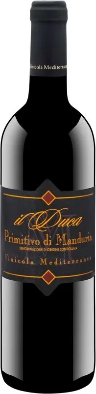 Primitivo di Manduria DOP il Duca Vinicola Mediterranea - 2022 - Apulien, Italien