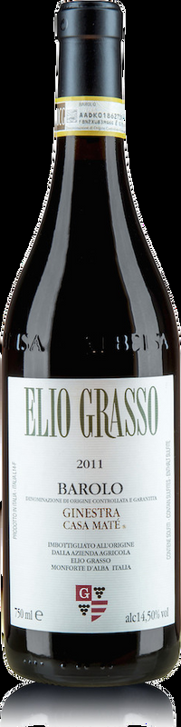 Barolo DOCG Ginestra Casa Maté Elio Grasso - 2021 - Piemont, Italien