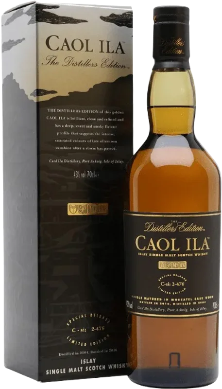 Caol Ila Distillers Edition Single Malt Whisky Caol Ila Distillery of Islay - Schottland, Grossbritannien
