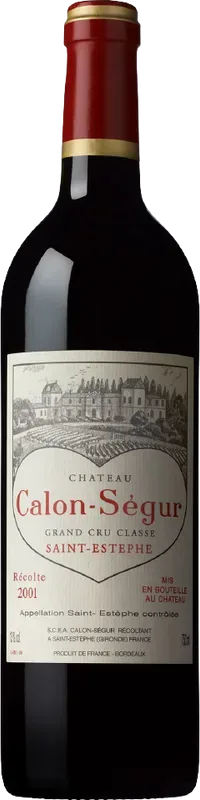 Chateau Calon Segur 3e Cru Classe St-Estephe AOC Château Calon-Ségur - 2002 - Bordeaux, Frankreich