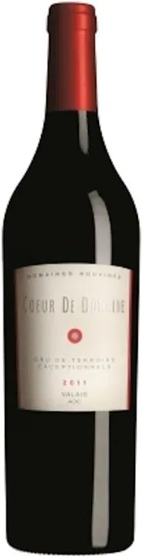 Coeur de Domaine rouge AOC Valais Rouvinez Vins - 2022 - Wallis, Schweiz
