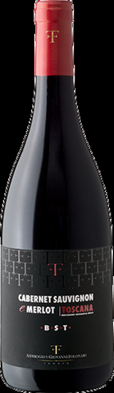 B.S.T. Cabernet Sauvignon Merlot Toscana IGT Folonari - 2021 - Toskana, Italien
