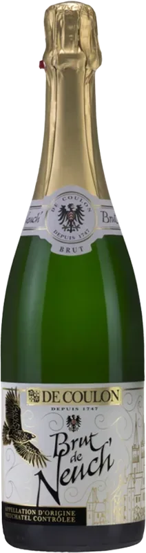 Brut de Neuch' Neuchâtel AOC Mousseux Buess Weinbau - Neuenburg, Schweiz