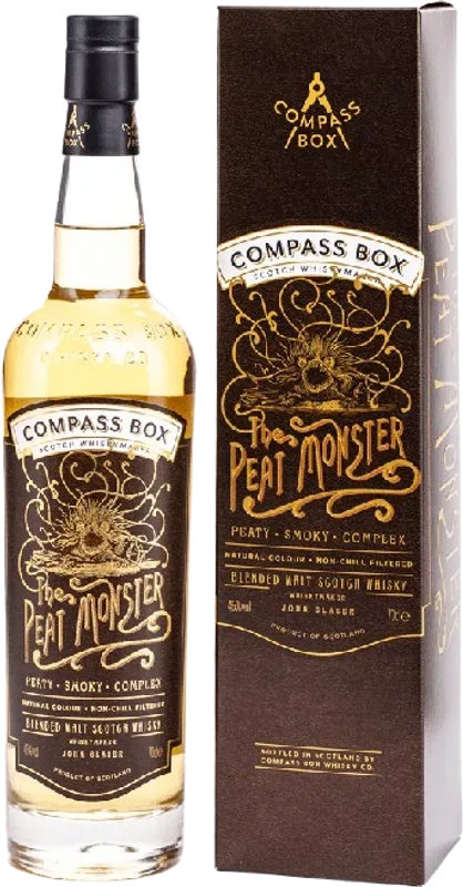 Compass Box Peat Monster Blended Malt Whisky Compass Box - Schottland, Grossbritannien