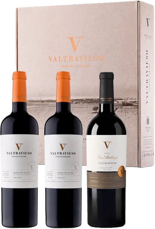 Valtravieso Wein-Trilogie mit Korkenzieher Valtravieso - 2022 - Duero-Tal (Castilla y Leon), Spanien