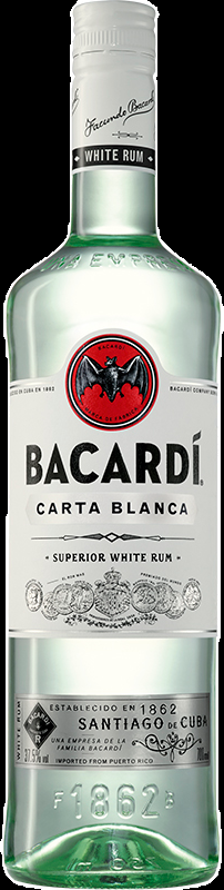 Bacardi Carta Blanca Rum Bacardi - USA