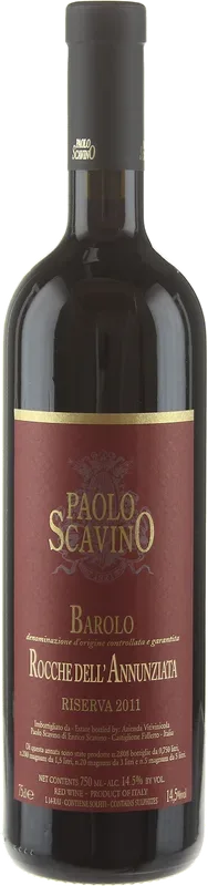 Barolo Rocche dell'Annunziata Riserva Scavino Paolo - 2013 - Piemont, Italien