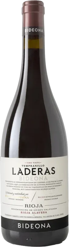 Bideona Tempranillo de Laderas Rioja DOCa Península Vinicultores - 2019 - Oberer Ebro, Spanien