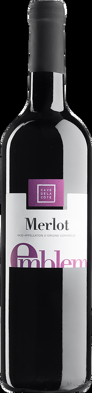 Merlot Gamaret Emblem Vaud AOC Cave de la Côte - 2023 - Waadt, Schweiz