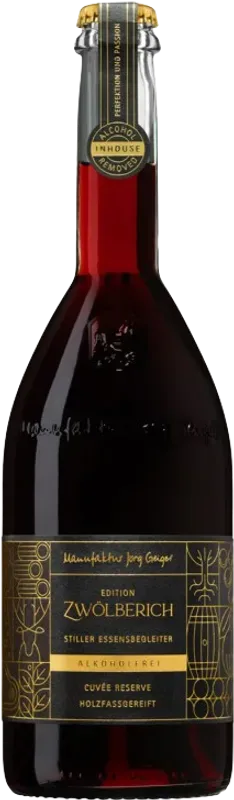 Edition Zwölberich Cuvée Reserve holzfassgereift alkoholfrei Manufaktur Jörg Geiger - Baden-Württemberg, Deutschland