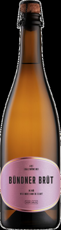 Weinbau von Salis  Bündner BRÜT ROSÉ Vin Mousseux AOC - 2025  - Bündner Herrschaft, Schweiz