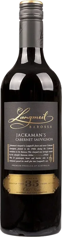 Jackaman's Cabernet Sauvignon Langmeil Barossa Valley Langmeil - 2016 - South Australia, Australien
