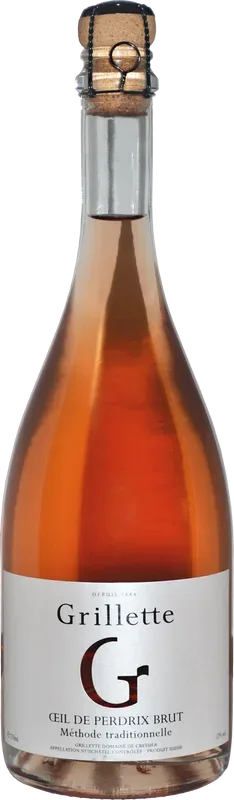 Brut Oeil-de-Perdrix Neuchatel AOC Grillette Domaine De Cressier - Neuenburg, Schweiz