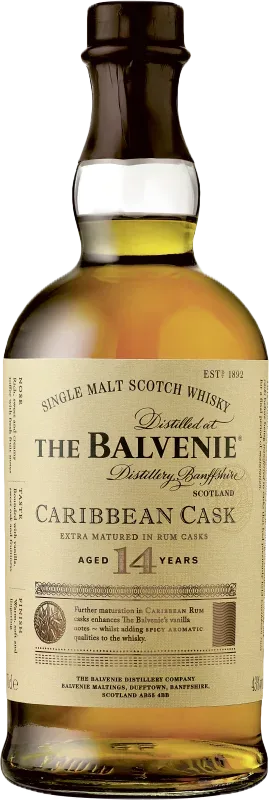 The Balvenie Caribbean Cask 14y Single Malt Scotch Whisky William Grant & Sons - Schottland, Grossbritannien