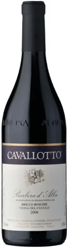BARBERA d'Alba DOC vigna del CUCULO Cavallotto B. Boschis - 2022 - Piemont, Italien