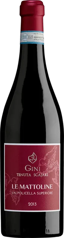 Valpolicella Superiore DOC Le Mattoline Tenuta Scajari - Gini - 2018 - Veneto, Italien