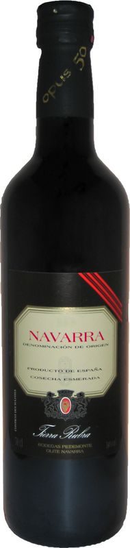 3-Bandes Tierra Rubra Navarra DO Bodegas Piedemonte - Oberer Ebro, Spanien