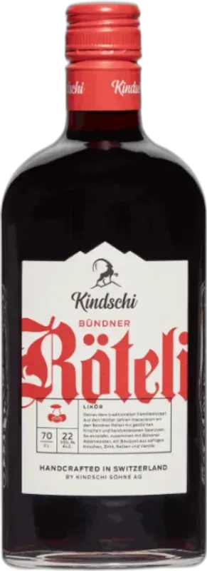 Kindschi Bündner Röteli Liqueur Kindschi - Schweiz