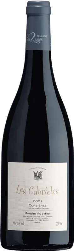 Les Cabrioles Corbières AOC Domaine des 2 Ânes Magali et Dominique Terrier - 2021 - Provence, Frankreich