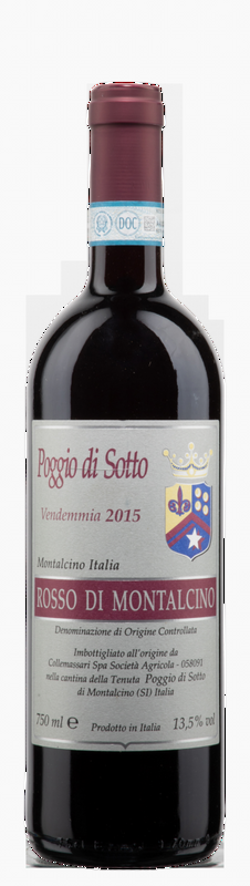Rosso di Montalcino DOC Poggio di Sotto - 2021 - Toskana, Italien