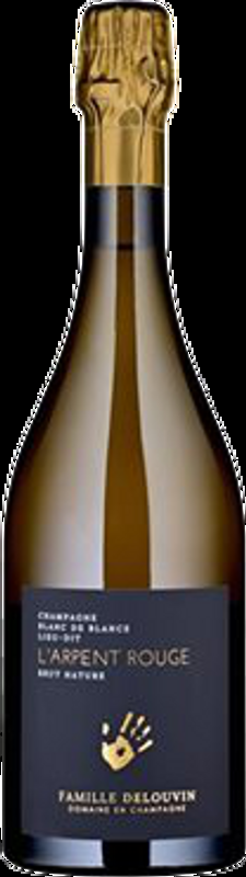 Champagne L'Arpent Rouge Blanc de Blancs Brut Nature AC Delouvin Nowack - 2019 - Champagne, Frankreich