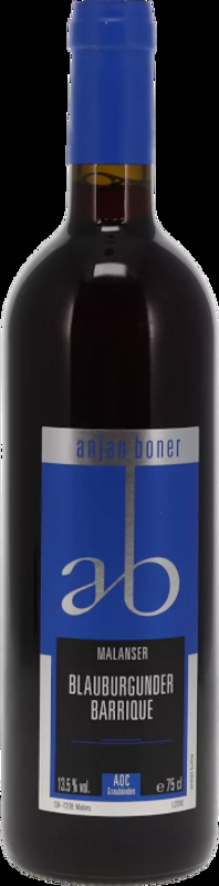 Malanser Blauburgunder Barrique AOC Weingut Anjan Boner - 2021 - Bündner Herrschaft, Schweiz