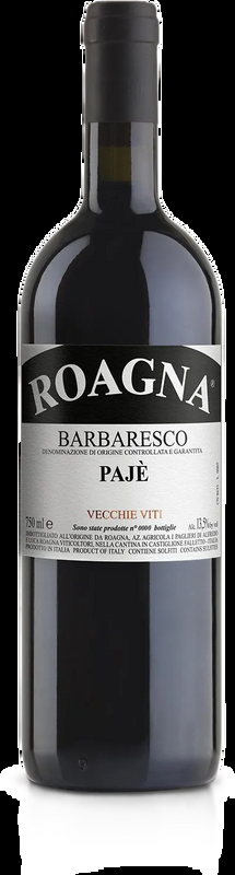 Barbaresco Pajè Vecchie Viti Roagna - 2018 - Piemont, Italien