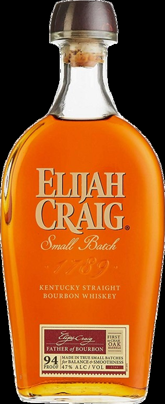 Elijah Craig Small Batch Straight Bourbon Heaven Hill Distilleries - USA