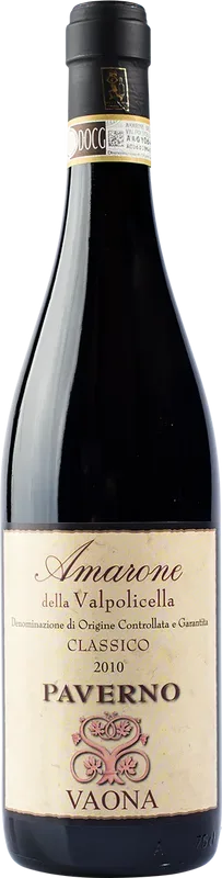Amarone Valpolicella Classico PAVERNO DOC Alberto Vaona - 2018 - Veneto, Italien