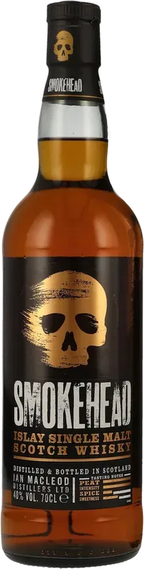Smokehead Islay Single Malt Whisky Ian Macleod Distillers - Schottland, Grossbritannien