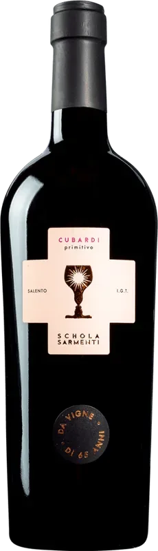 Primitivo Salento Cubardi IGT Schola Sarmenti - 2019 - Apulien, Italien