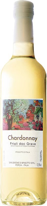 Chardonnay Grave del Friuli DOC San Simone - Friaul, Italien