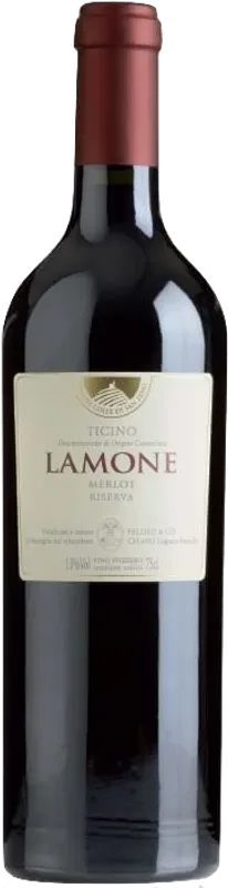 Lamone Merlot Ticino DOC Riserva Cantina Pelossi - 2023 - Tessin, Schweiz