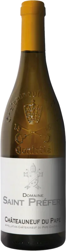 Châteauneuf-du-Pape Blanc Domaine St. Préfert - 2018 - Côtes du Rhône, Frankreich